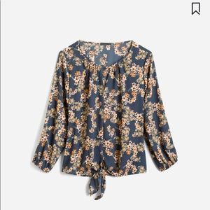 Cassia front tie blouse from Stitch Fix